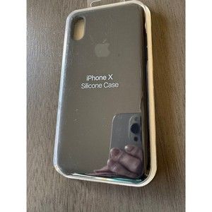 GENUINE Apple Silicone Case for iPhone X- Black NEW
